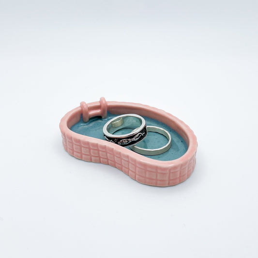 MINI KIDNEY POOL TRINKET DISH - PINK