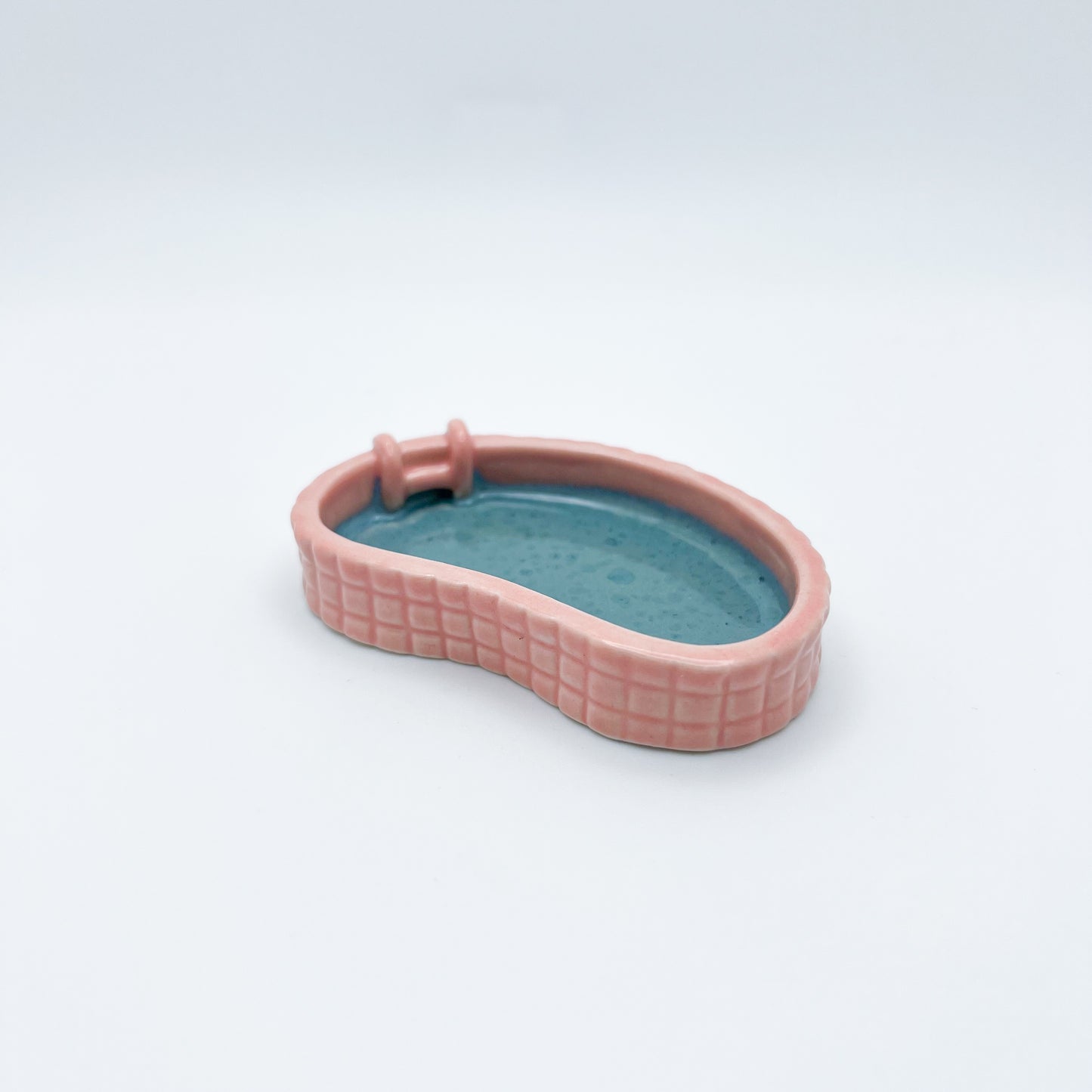 MINI KIDNEY POOL TRINKET DISH - PINK